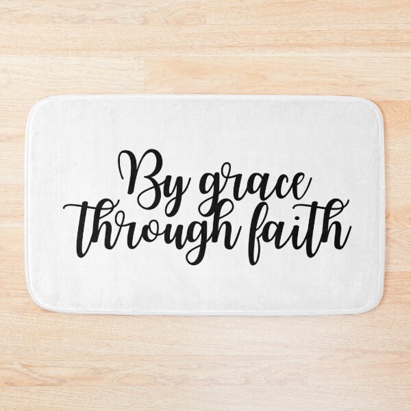 Item preview, By grace through faith - Black designed and sold by KarolinaPaz.