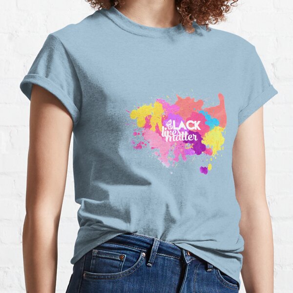 Black Lives Matter Multicolor Logo Classic T-Shirt