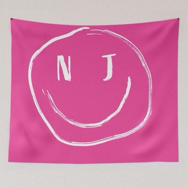 Item preview, nj smiley face designed and sold by keeganemma.