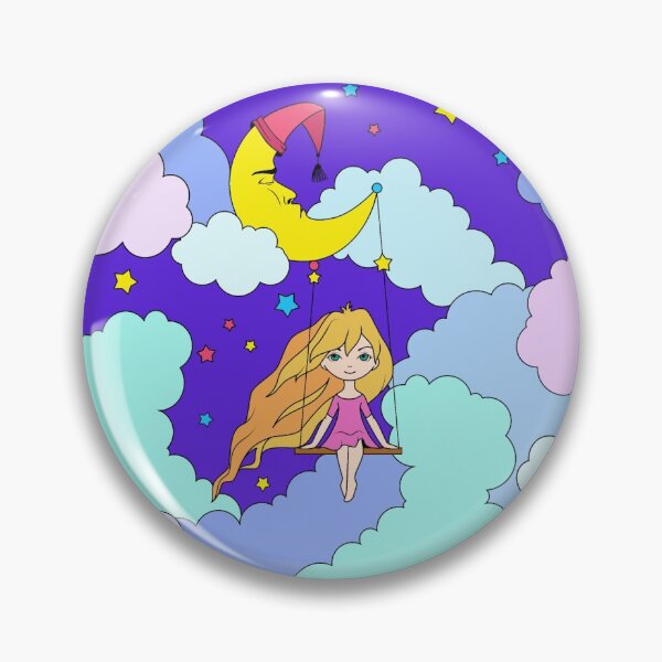 Item preview, Swinging Moon Girl designed and sold by Emus.