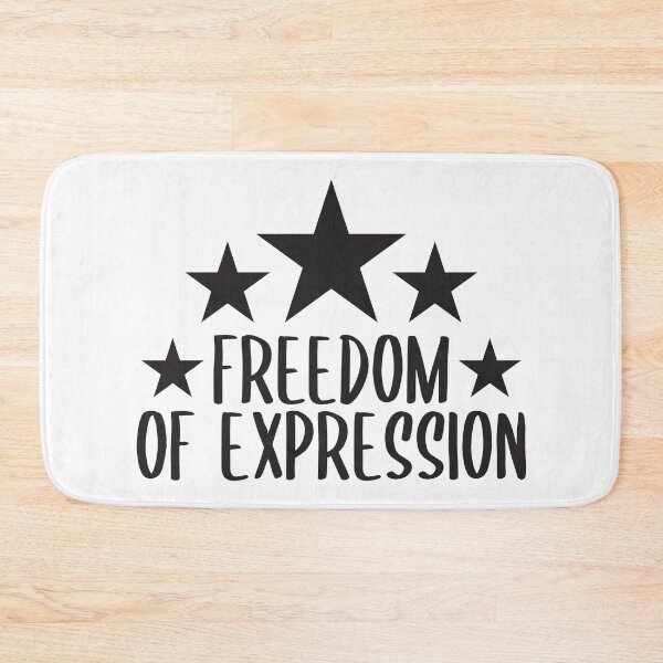 Item preview, Freedom of Expression designed and sold by BlueZenStudio.