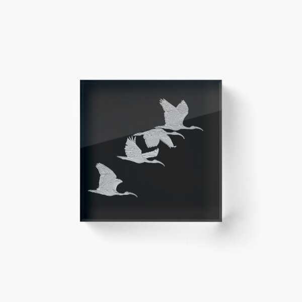 Item preview, Free Wild Silver Birds in Flight designed and sold by UrTops.