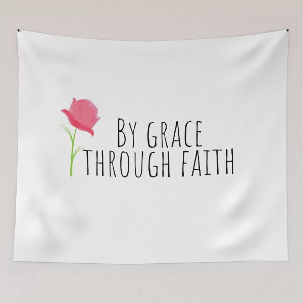 Item preview, By grace through faith - Flower designed and sold by KarolinaPaz.