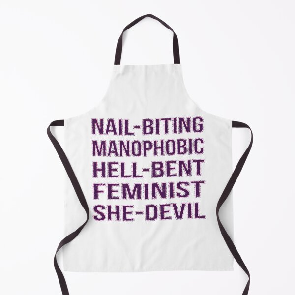 Item preview, Nail-Biting, Manophobic, Hell-Bent, Feminist, She-Devil designed and sold by Pellucid.