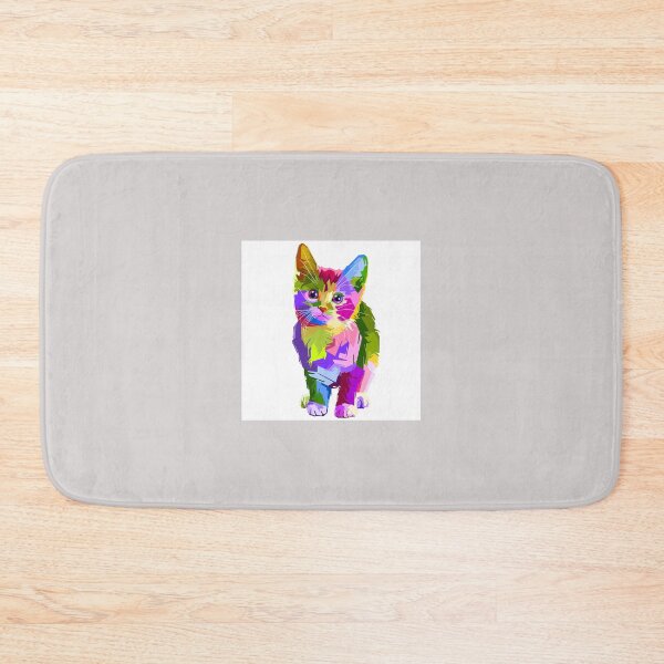 Item preview, Colorful cat designed and sold by Zuly5.