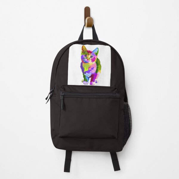 Item preview, Colorful cat designed and sold by Zuly5.