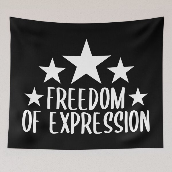Item preview, Freedom of Expression designed and sold by BlueZenStudio.