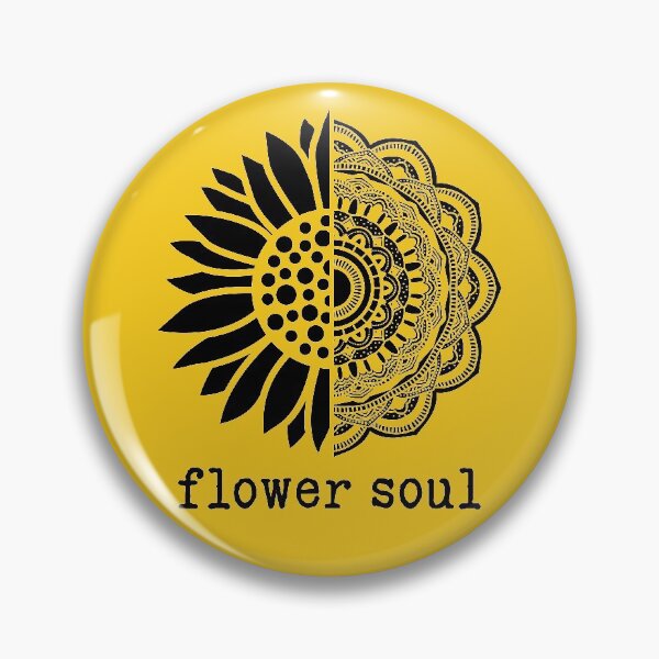 Item preview, Flower Soul Boho Sunflower Mandala designed and sold by Katey1285.