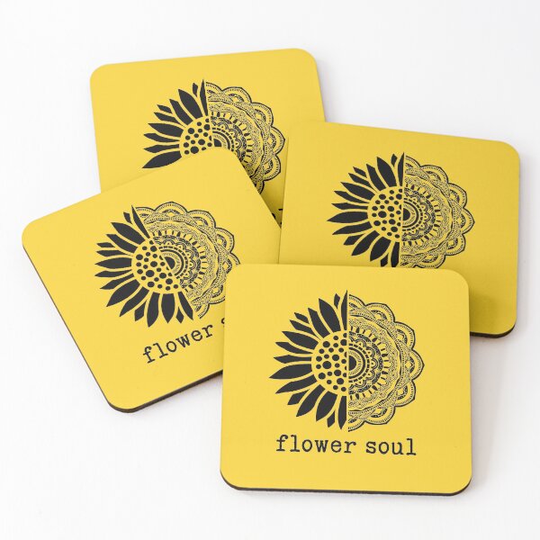 Artikelvorschau, Blumenseele Boho Sonnenblumen Mandala entworfen und verkauft von Katey1285.