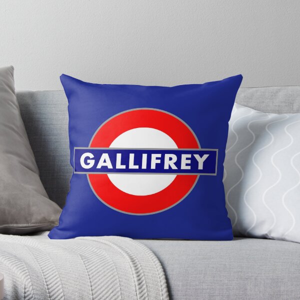 GALLIFREY METRO Throw Pillow