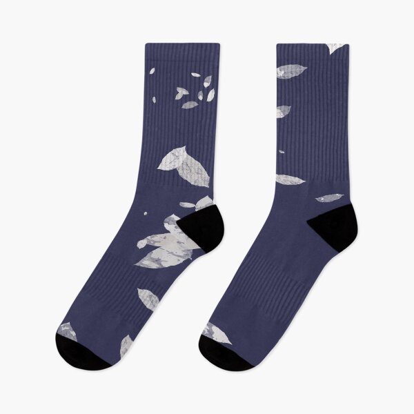 Item preview, White Leaves Falling on Blue Space designed and sold by sawealismart.