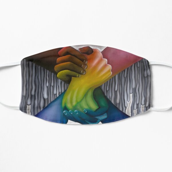 Love Together, Stand Together Flat Mask