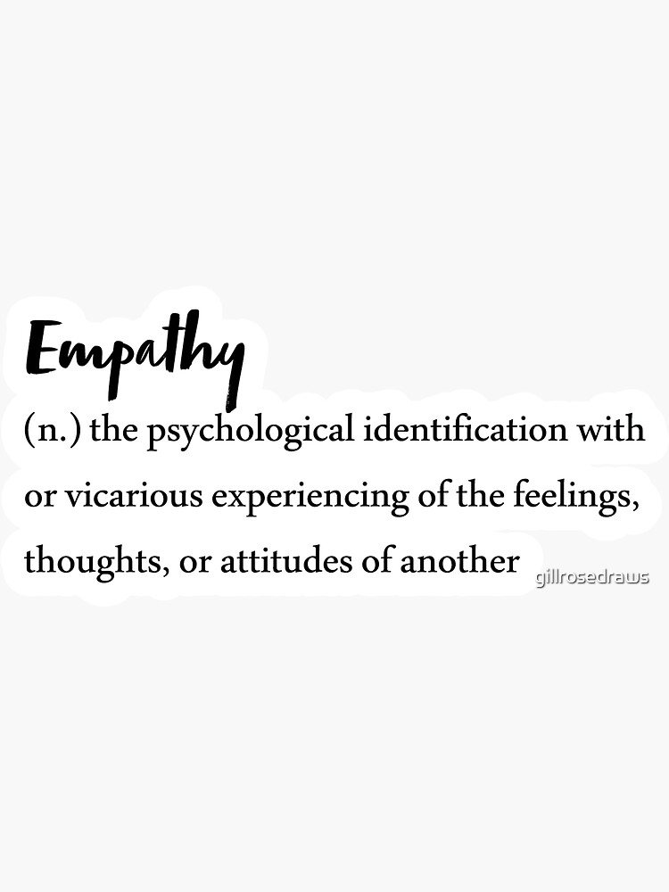 Empathy Definition | Sticker