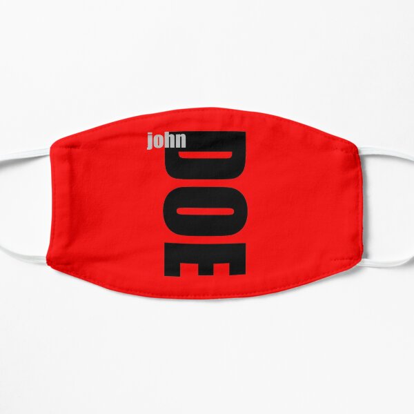 John Doe John Face Masks Redbubble - fat john doe roblox