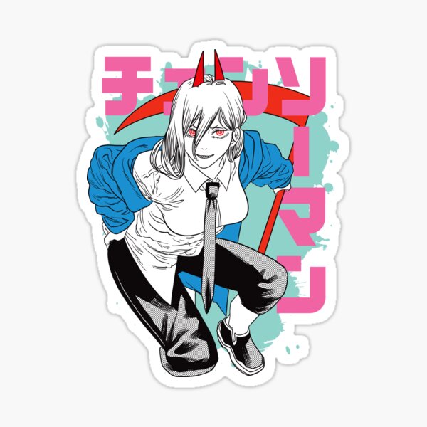 Chainsaw warrior Sticker