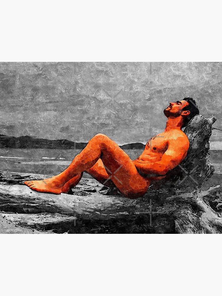 Reclined Nude Drifter by BrianJoseph