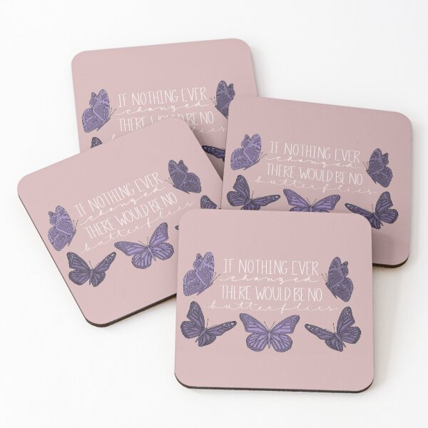 Item preview, Butterflies Quote designed and sold by baumgartnerb.