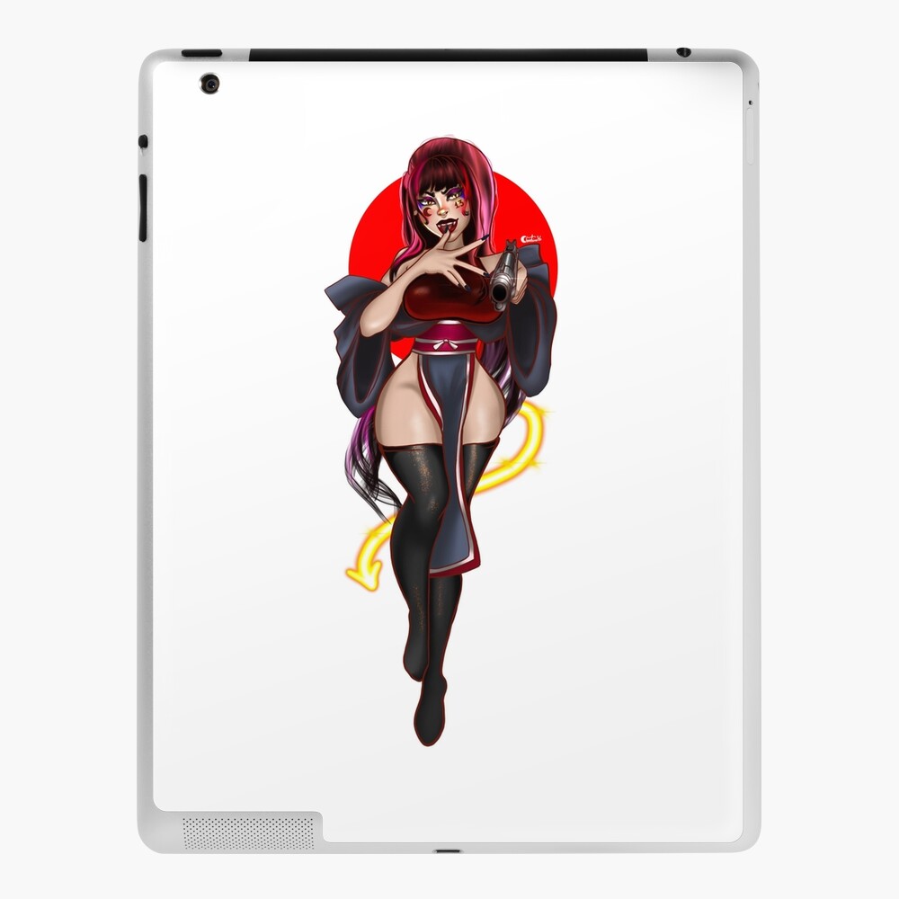 Thick anime girl sticker