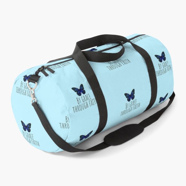 Item preview, By grace through faith - Blue butterfly designed and sold by KarolinaPaz.