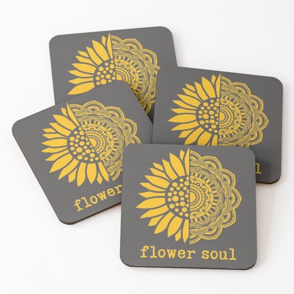 Artikelvorschau, Blumenseele Boho Sonnenblumen Mandala entworfen und verkauft von Katey1285.