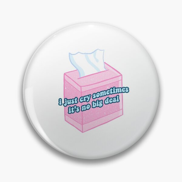 Item preview, i just cry sometimes it's no big deal designed and sold by Stickers by AT.
