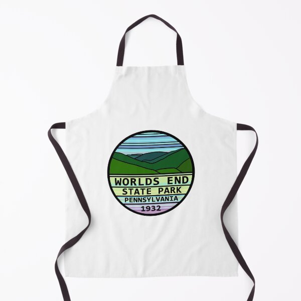Item preview, Worlds End State Park Abstract Round designed and sold by VanyaKar.