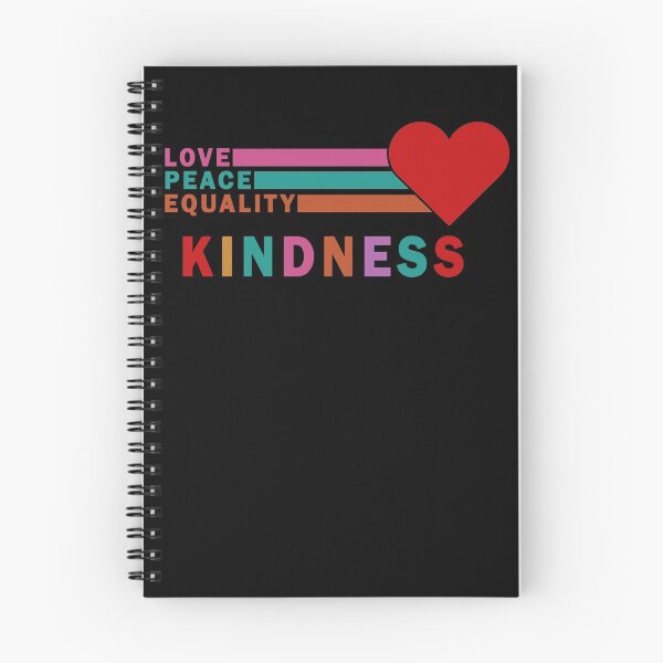 Item preview, Love Peace Equality Kindness Cute Motivational designed and sold by SusanneFurst.