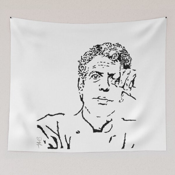 Item preview, Bourdain designed and sold by artbydmos.