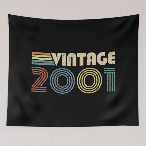 Item preview, Vintage 2001 19th Birthday Gift Born In 2001 19 Years Old designed and sold by Takatv.