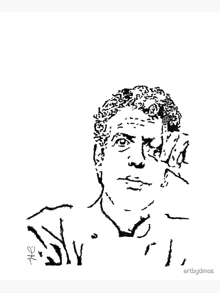 Bourdain by artbydmos