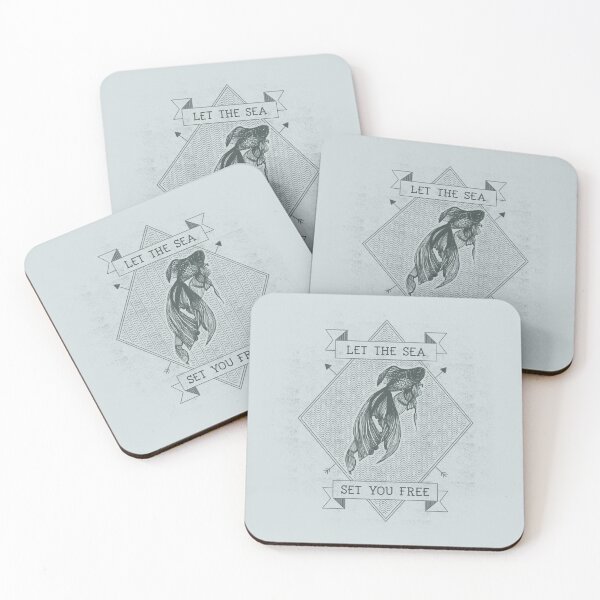 Item preview, Let The Sea Set You Free designed and sold by AladdinMktgs.