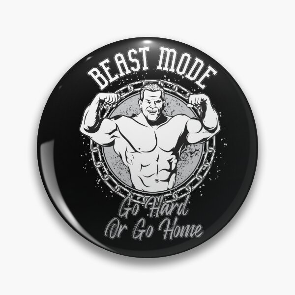 Item preview, Beast mode-muscles-gym-workout designed and sold by BamzArt.