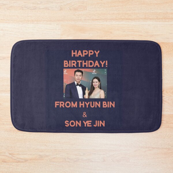 Item preview, Happy Birthday From Hyun Bin + Son Ye Jin  designed and sold by kpopkdramamerch.
