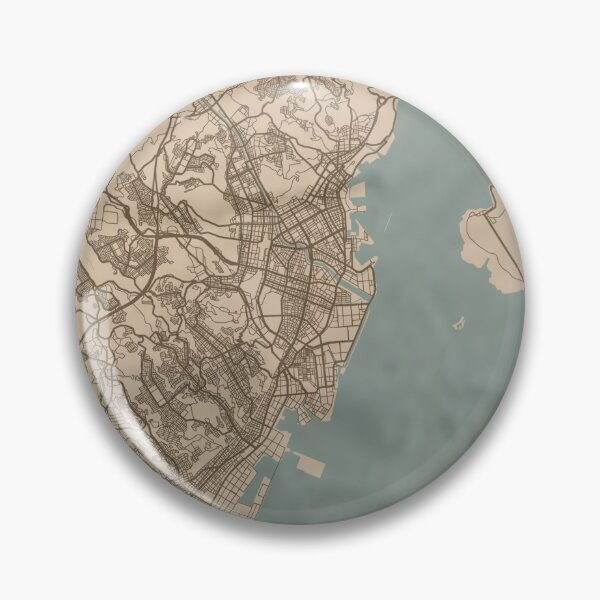 Item preview, Kagoshima Sepia Map designed and sold by CPTVDesign.