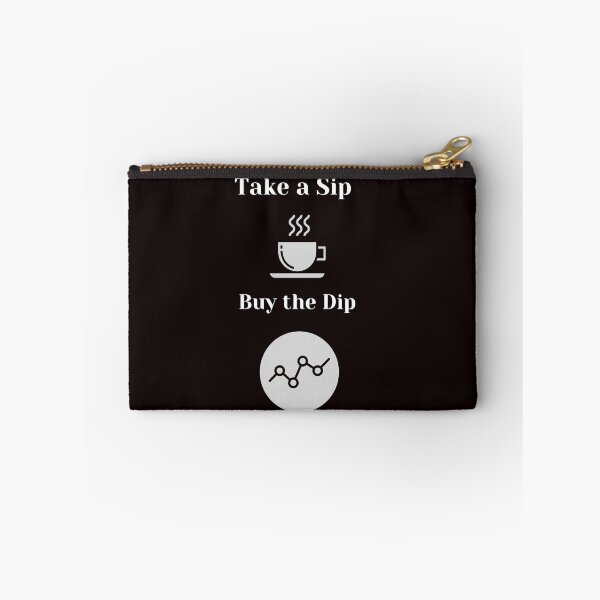 Item preview, Trading Sip Coffee Buy the Dip designed and sold by FourNuns.