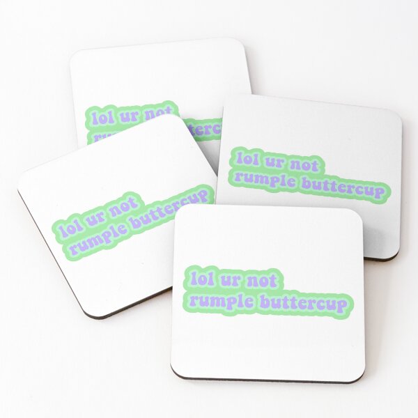 Item preview, lol ur not rumple buttercup designed and sold by z stickers.
