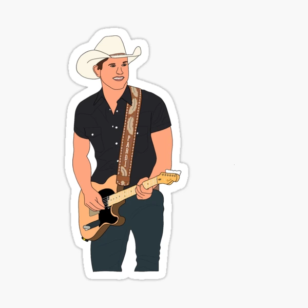 Jon Pardi  Sticker for Sale by sboyer24