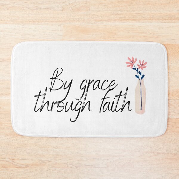 Item preview, By grace through faith - Cute Flowers designed and sold by KarolinaPaz.