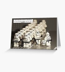Lost Weapon Greeting Card