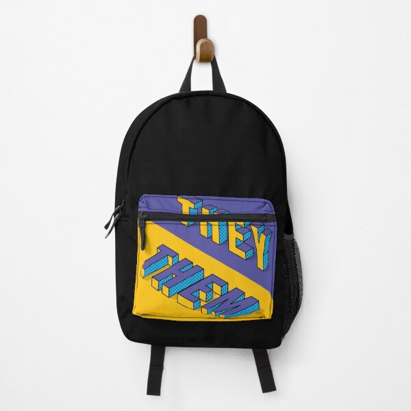 Item preview, They Them Isometric Pronouns designed and sold by bubblepenz.