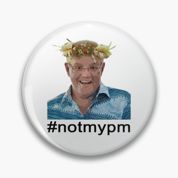 Item preview, ScoMo #notmypm designed and sold by Clintpix.