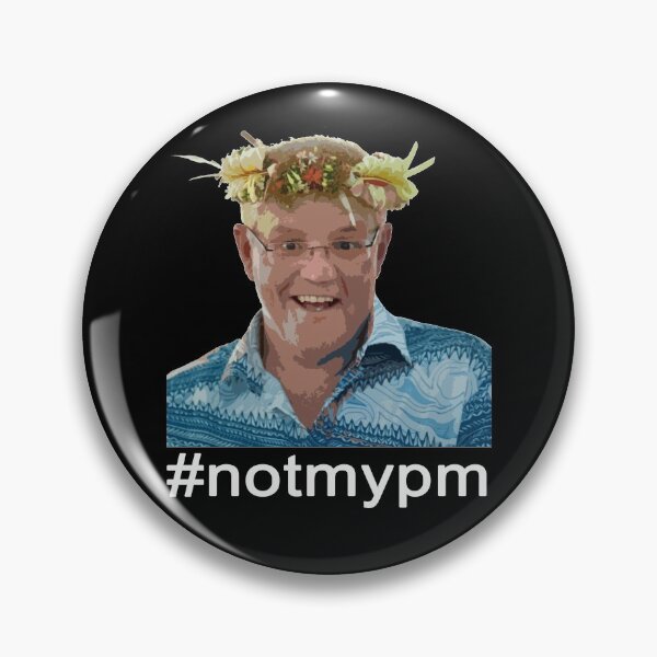 Item preview, ScoMo #notmypm designed and sold by Clintpix.