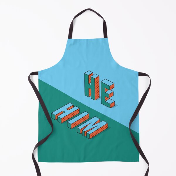 Item preview, He Him Isometric Pronouns designed and sold by bubblepenz.