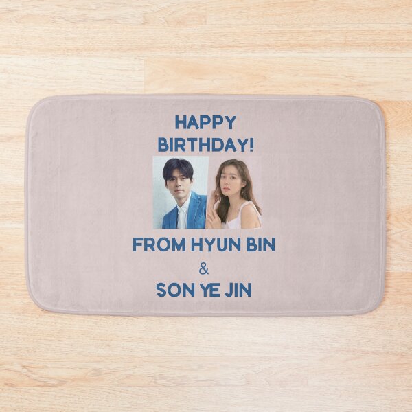 Item preview, Happy Birthday From Hyun Bin + Son Ye Jin  designed and sold by kpopkdramamerch.