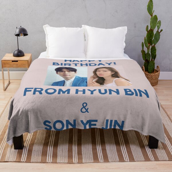 Item preview, Happy Birthday From Hyun Bin + Son Ye Jin  designed and sold by kpopkdramamerch.