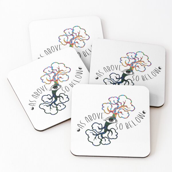 Item preview, As above, so below trees designed and sold by fruitpetunia.