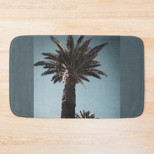 Item preview, Tropical Palm Tree with Blue Grain designed and sold by Photoluminous.