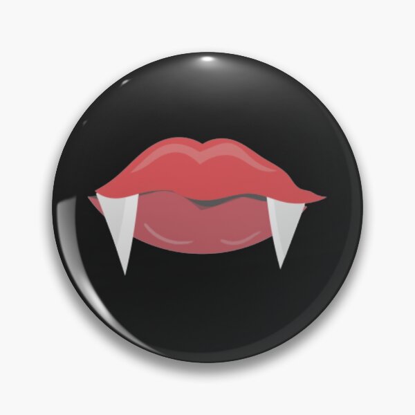 Item preview, Halloween 2021 Lips with Fangs designed and sold by twicetrader.