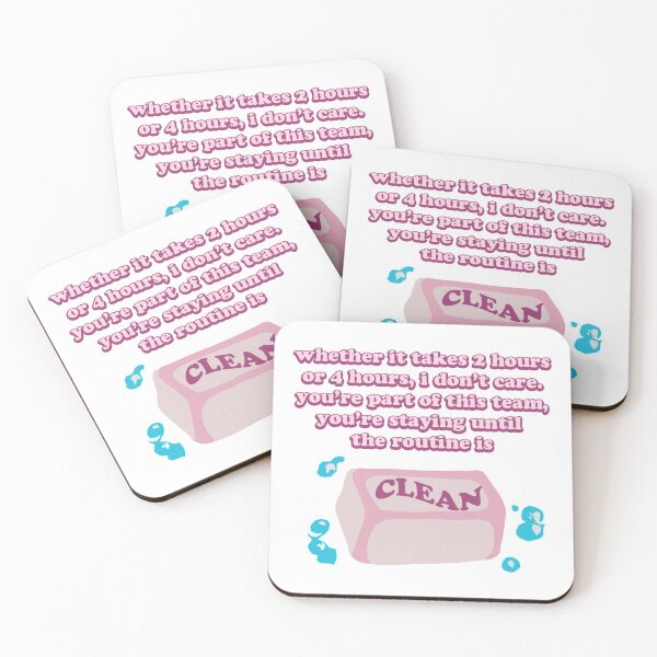 Item preview, you're part of this team, you're staying until the routine is clean designed and sold by Stickers by AT.