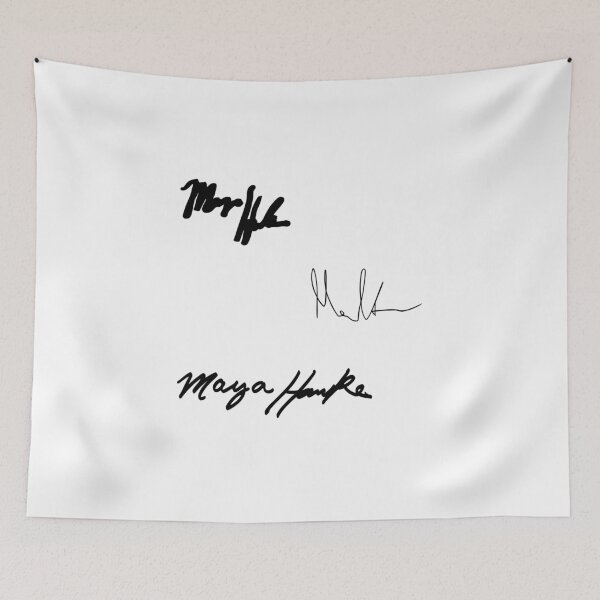 Artikelvorschau, Maya Hawke Autogramm Aufkleber Pack entworfen und verkauft von TillyJones.